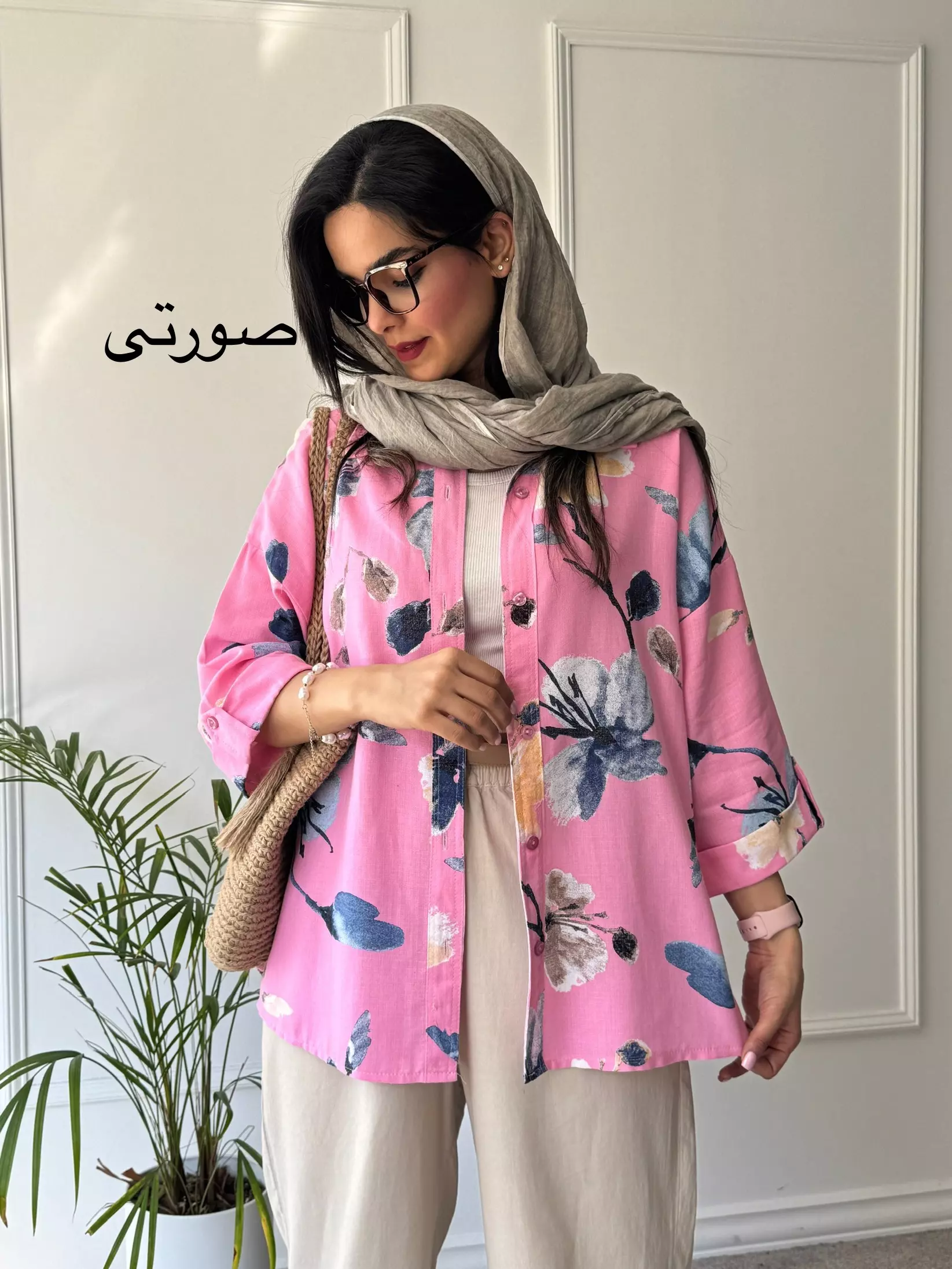 مانتو شومیزی گندم